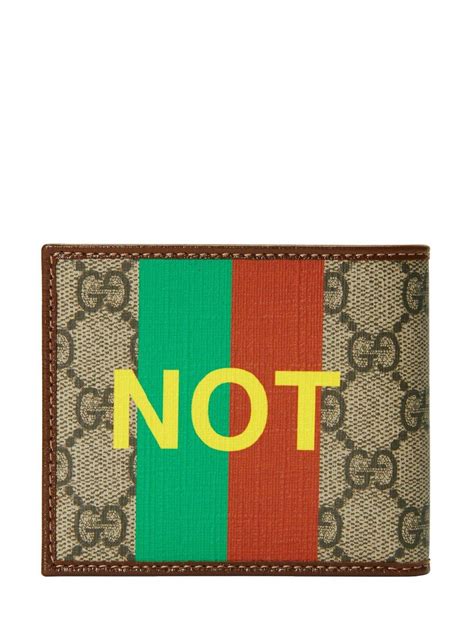 gucci supreme wallet fake